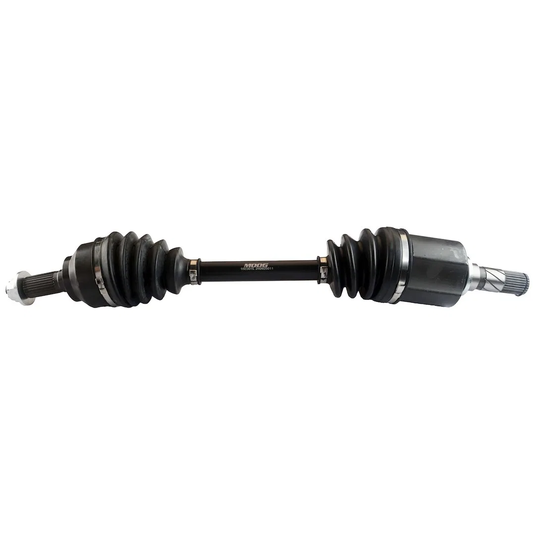 18E001L – MOOG CV Axle Shaft, OE Replacement 25 Inch Compressed Length With Axle Nut
